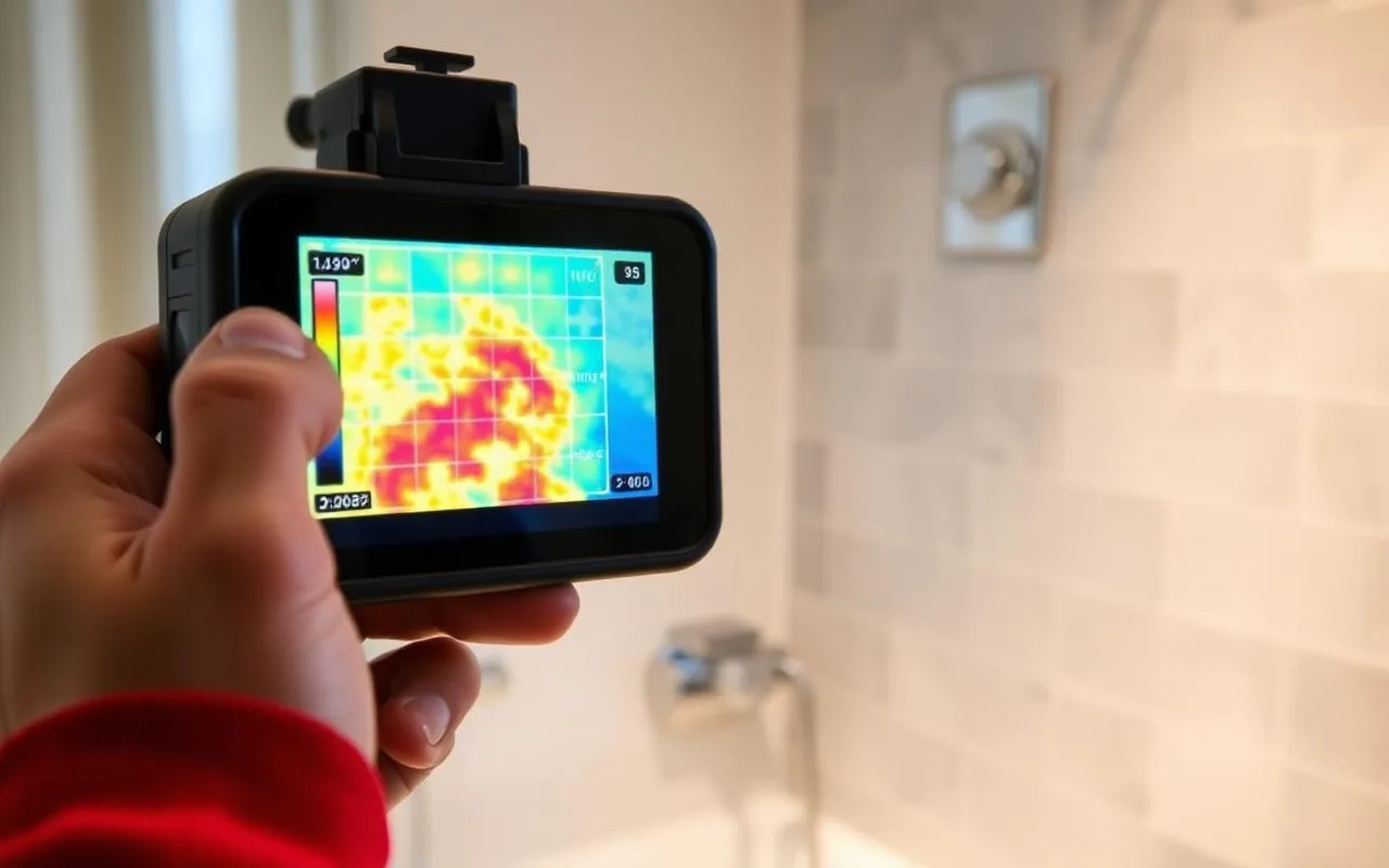 Underground water leak detected by Grange Plumbing engineer at a Sussex property